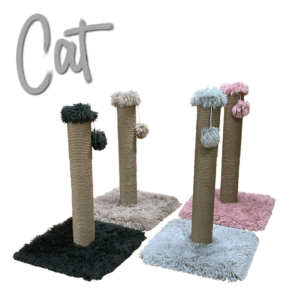 Ancol Long Plush Cat Scratcher