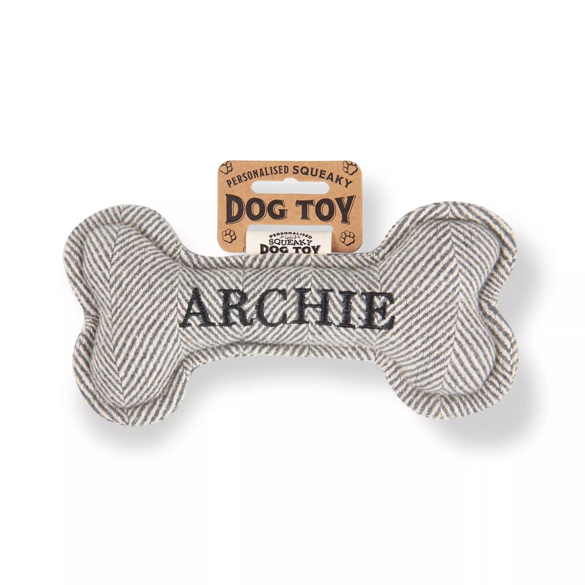 History & Heraldry Archie Squeaky Bone Toy