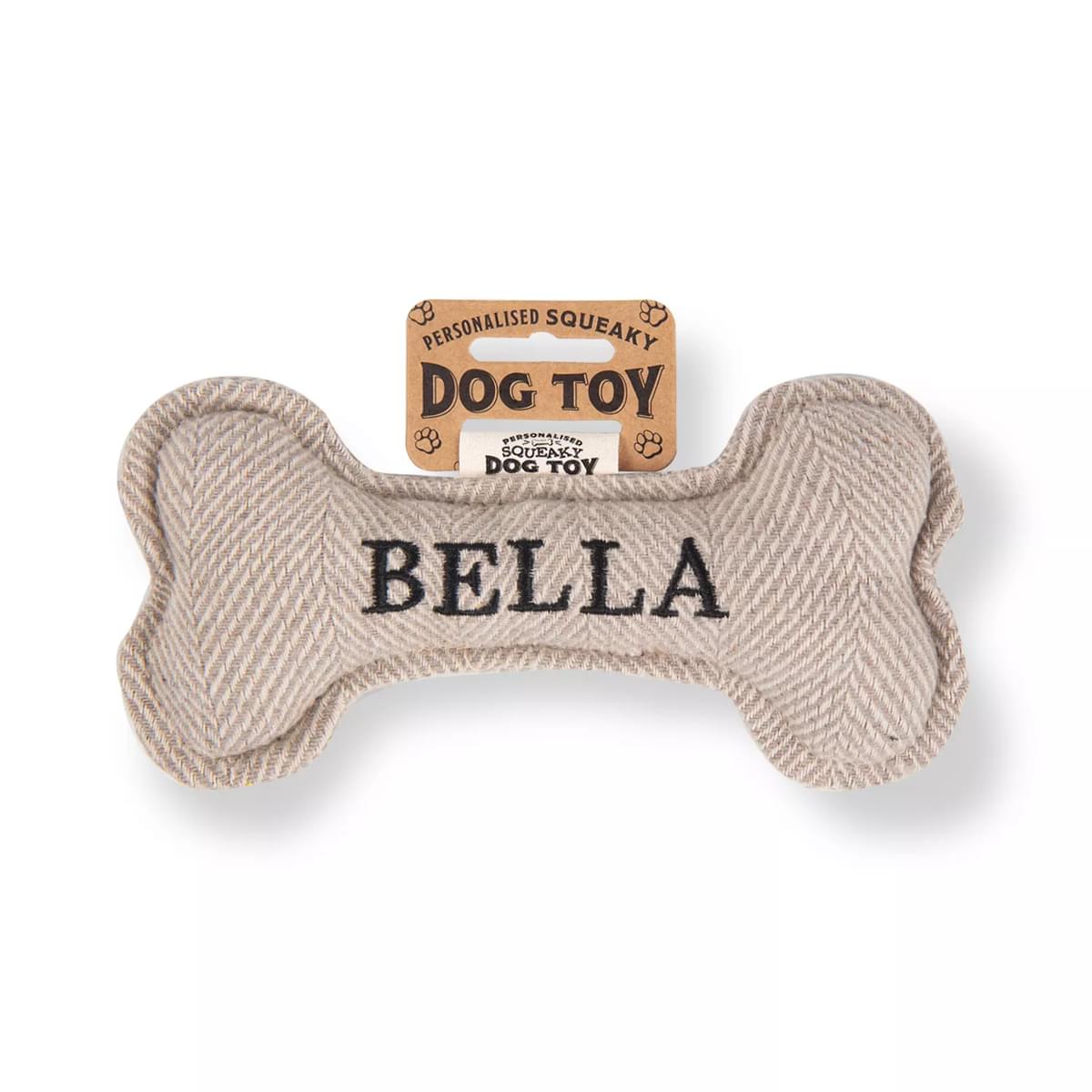 History & Heraldry Bella Squeaky Bone Toy