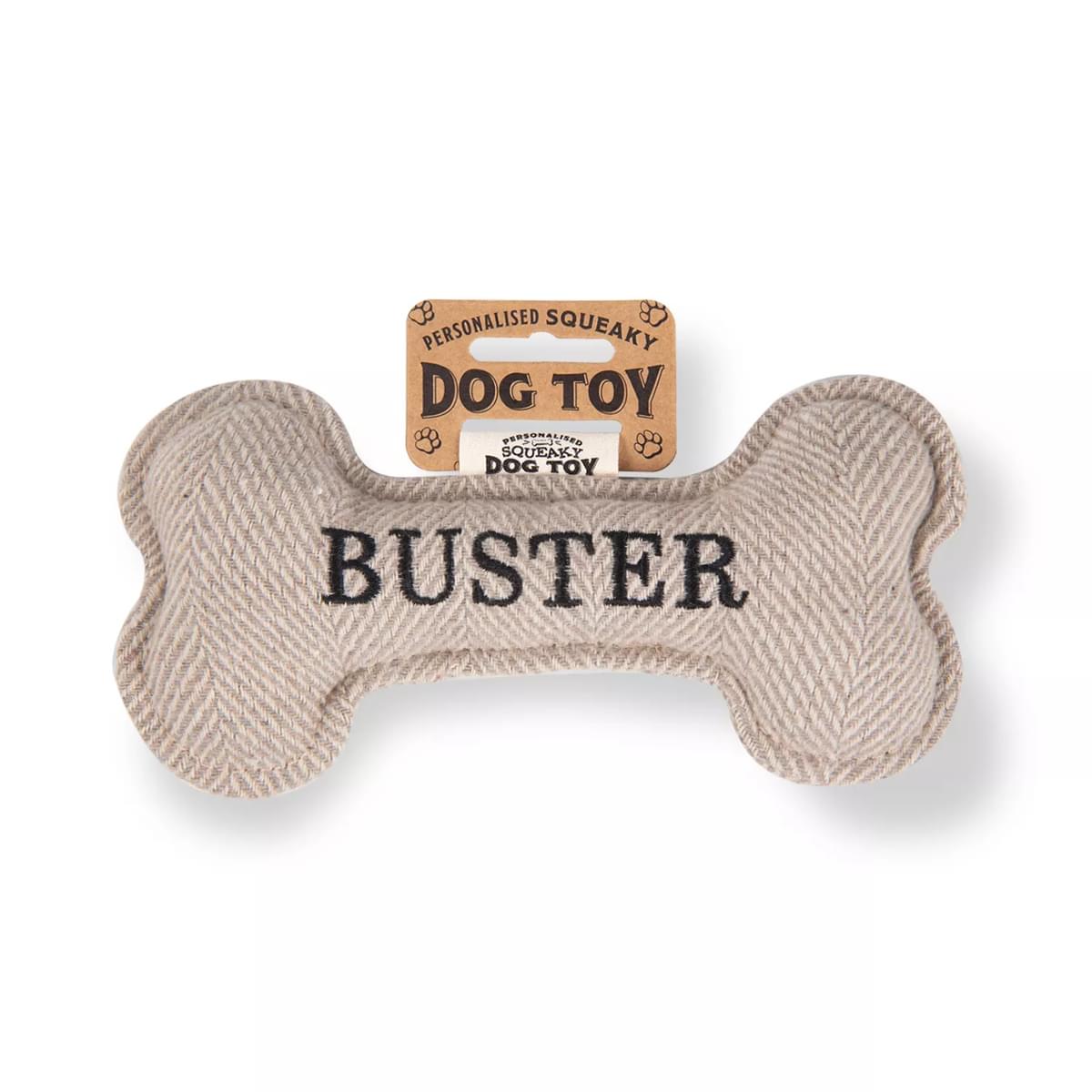 History & Heraldry Buster Squeaky Bone Toy