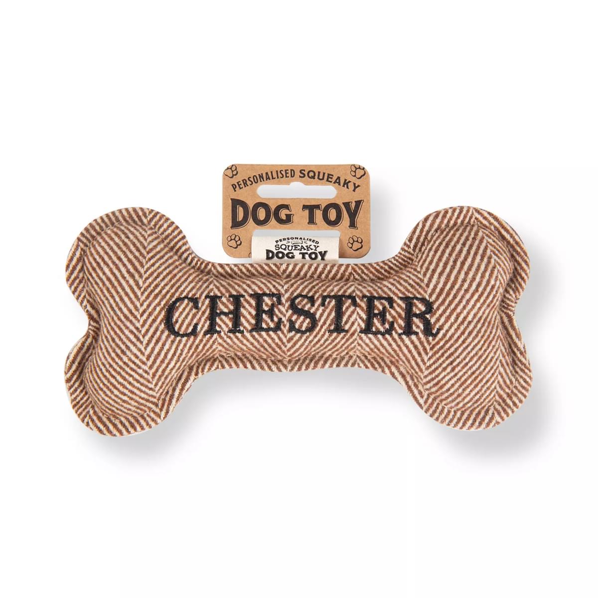 History & Heraldry Chester Squeaky Bone Toy