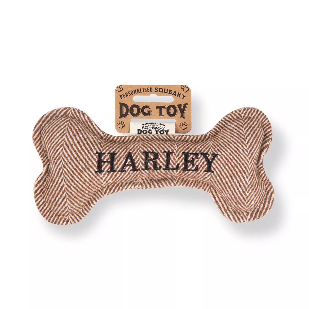 History & Heraldry Harley Squeaky Bone Toy
