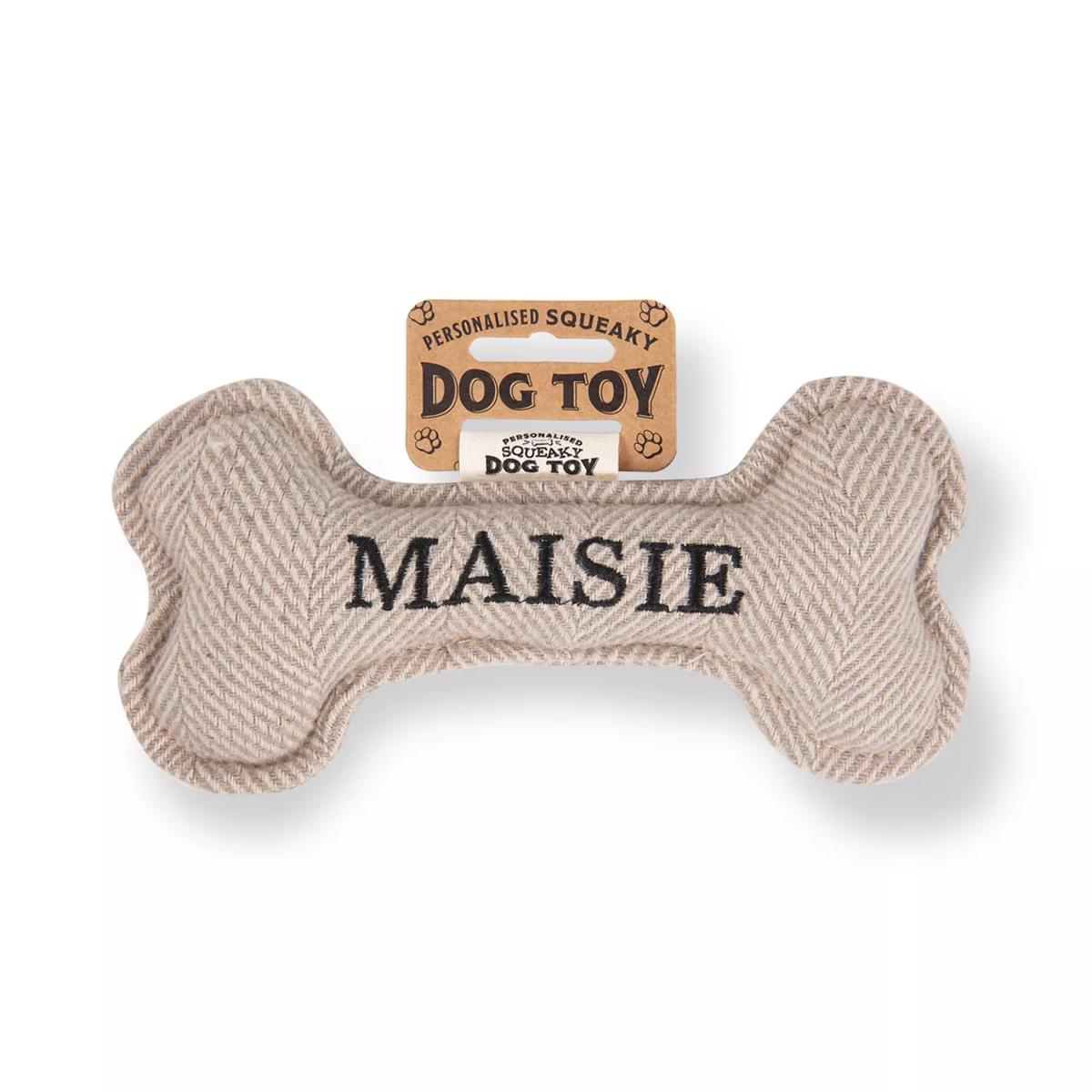 History & Heraldry Maisie Squeaky Bone Toy