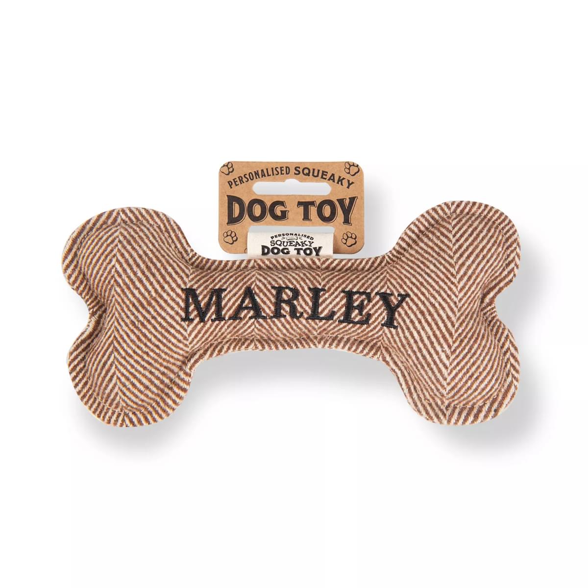 History & Heraldry Marley Squeaky Bone Toy