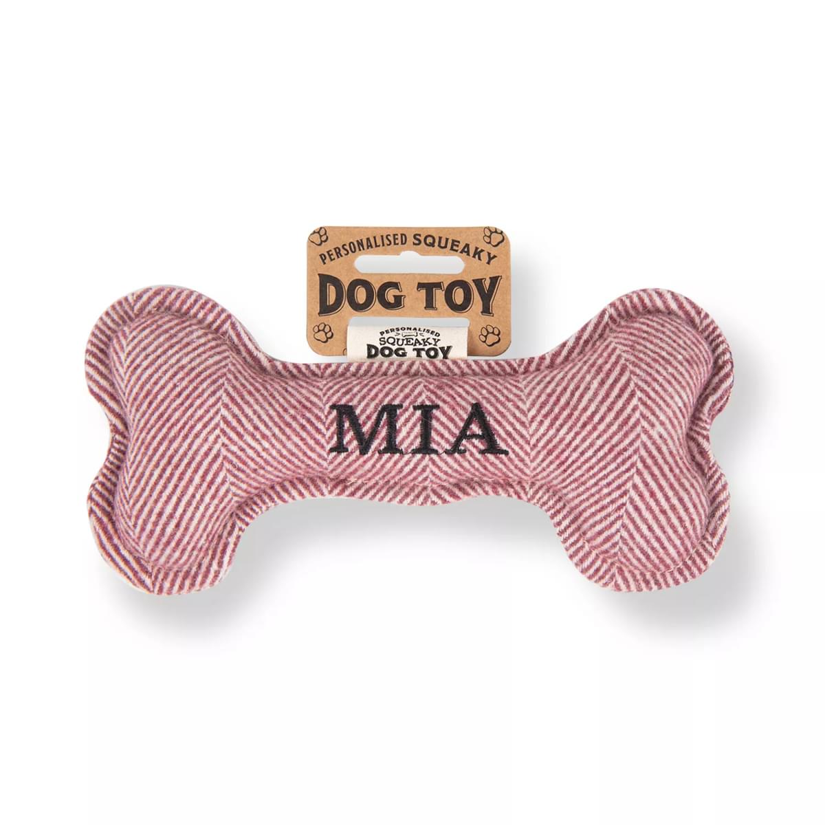 History & Heraldry Mia Squeaky Bone Toy