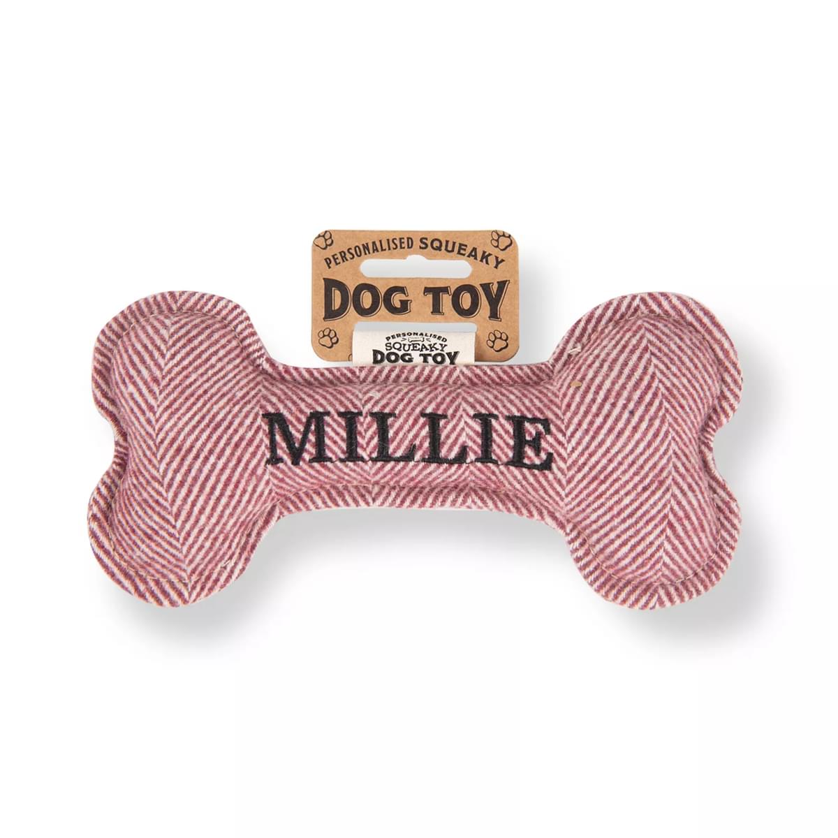 History & Heraldry Millie Squeaky Bone Toy