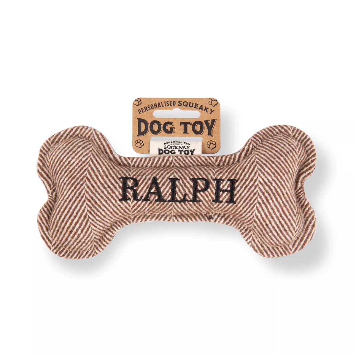 History & Heraldry Ralph Squeaky Bone Toy