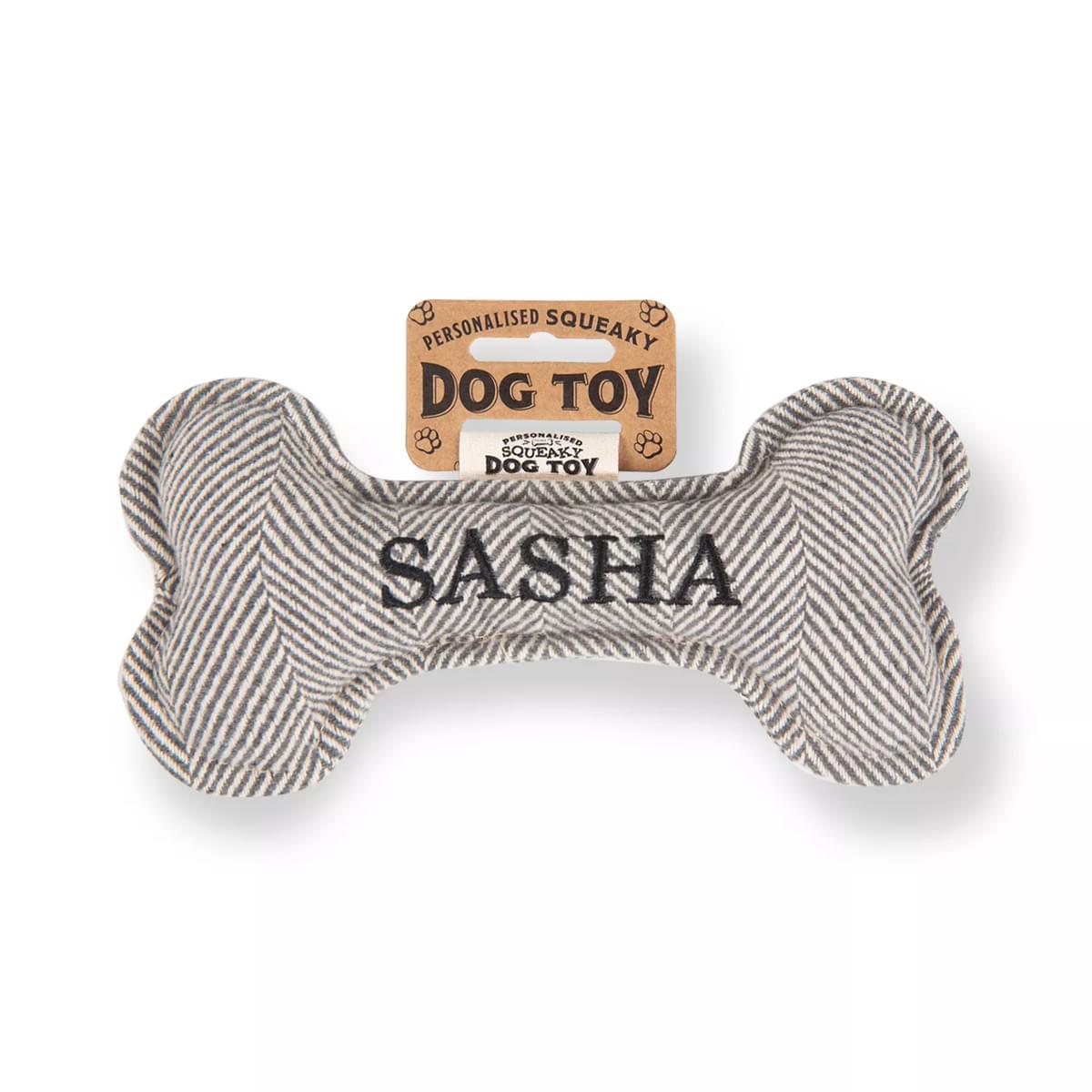 History & Heraldry Sasha Squeaky Bone Toy