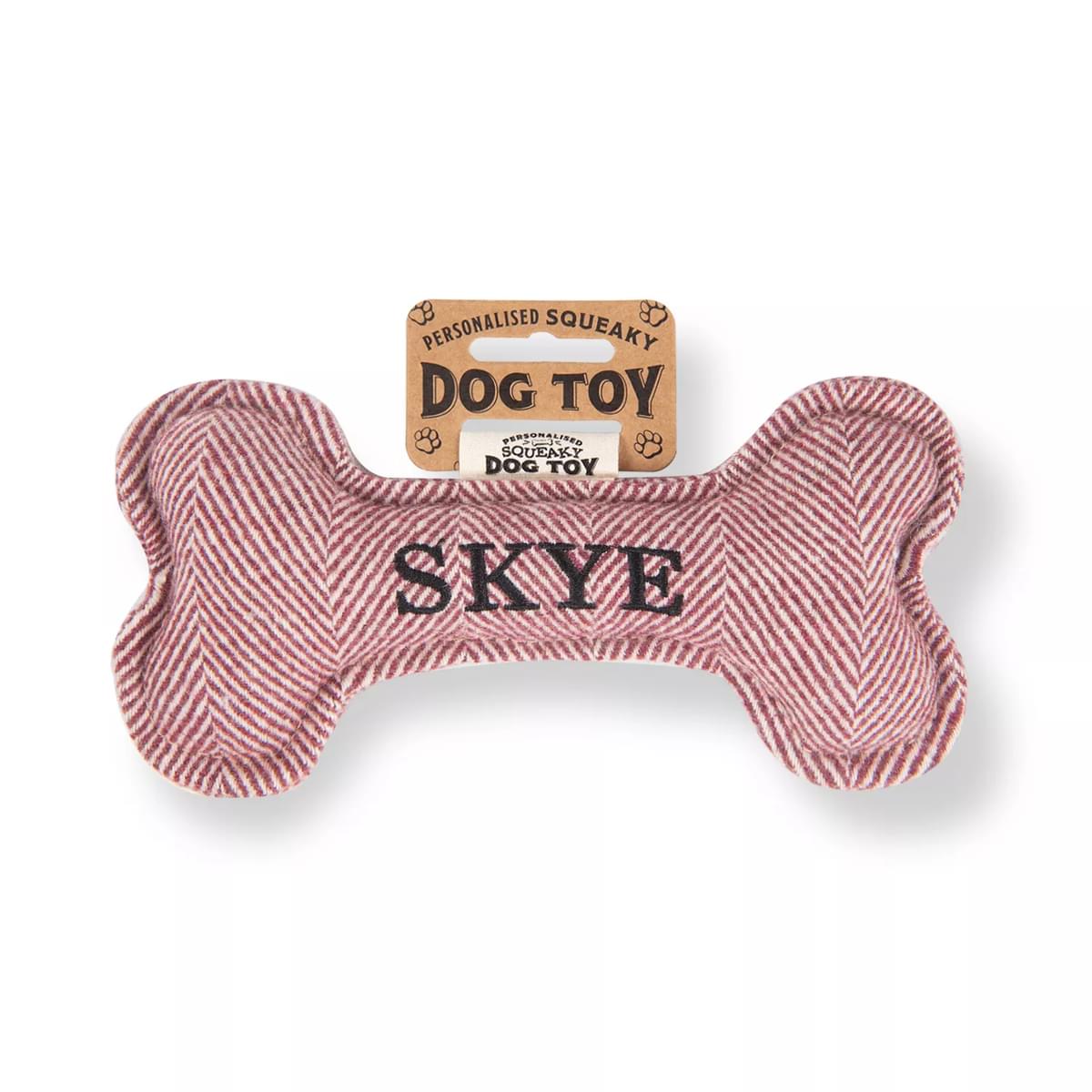 History & Heraldry Skye Squeaky Bone Toy