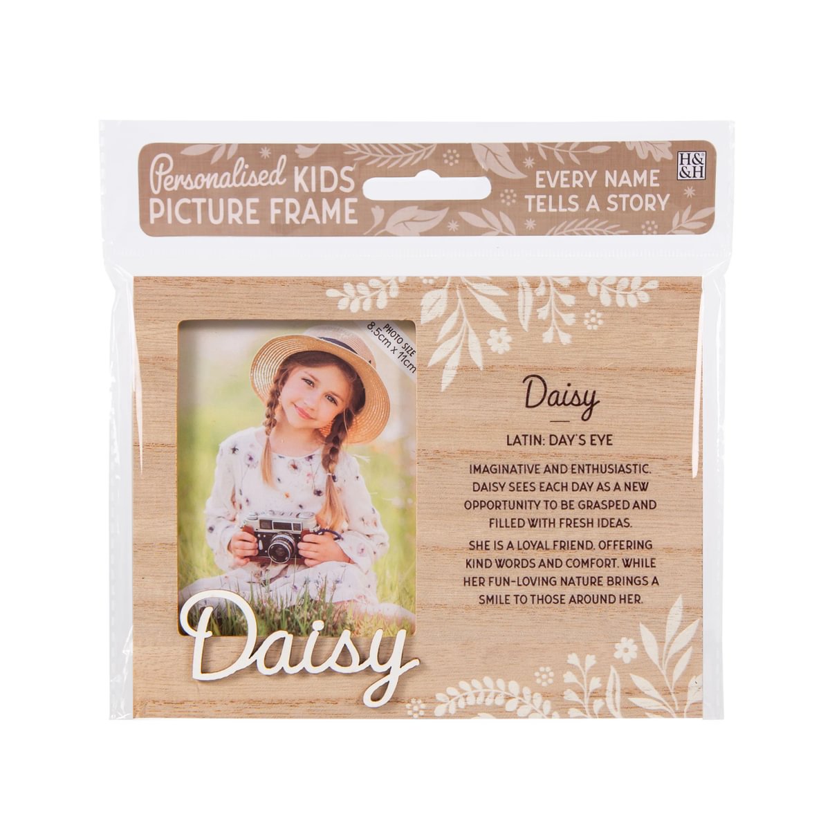 History & Heraldry Daisy Picture Frame