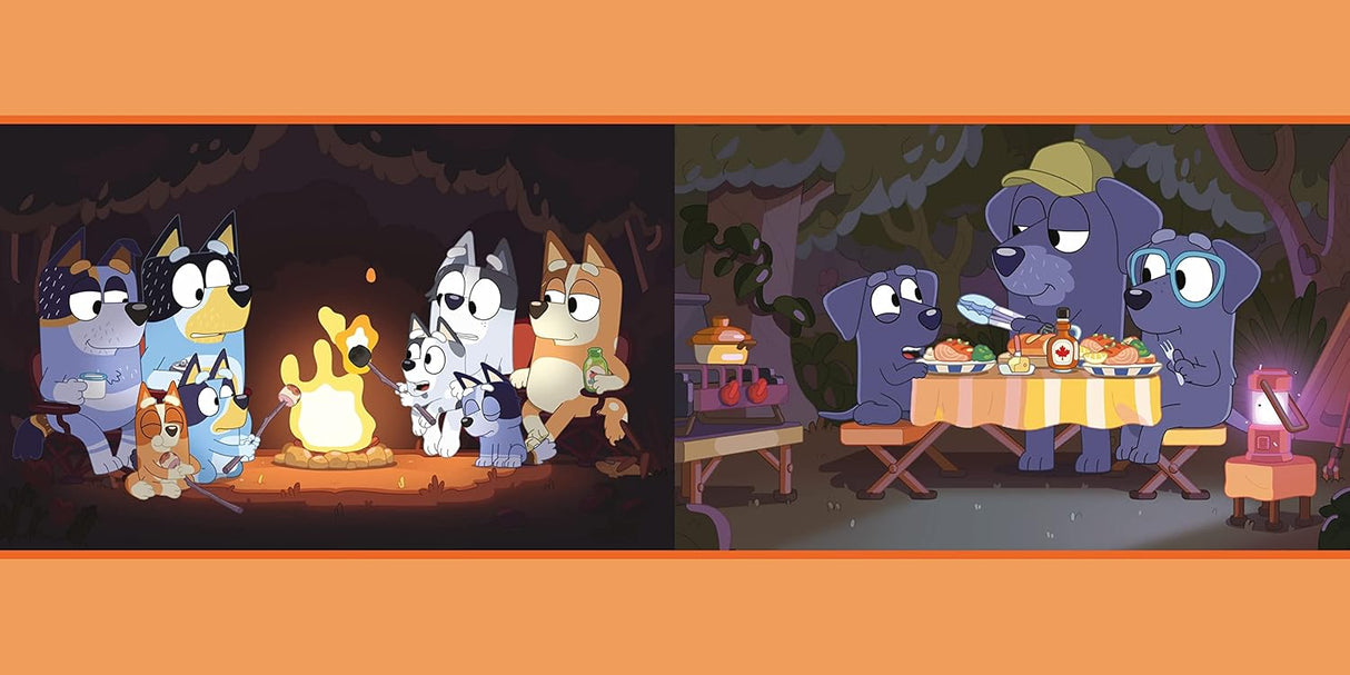 Bluey Camping Children's Book