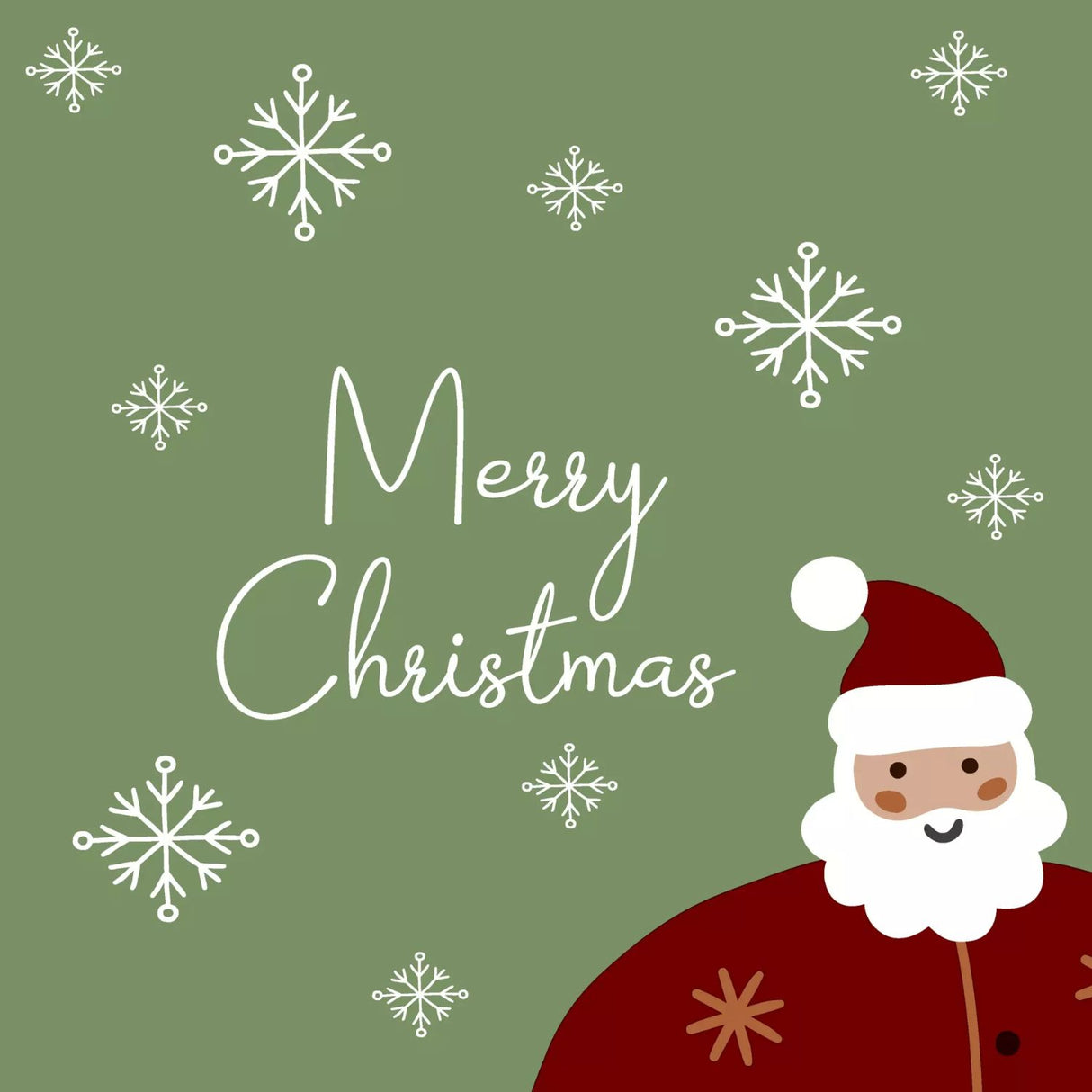 N.J Products 33cm Funky Santa Napkins (Pack of 20)