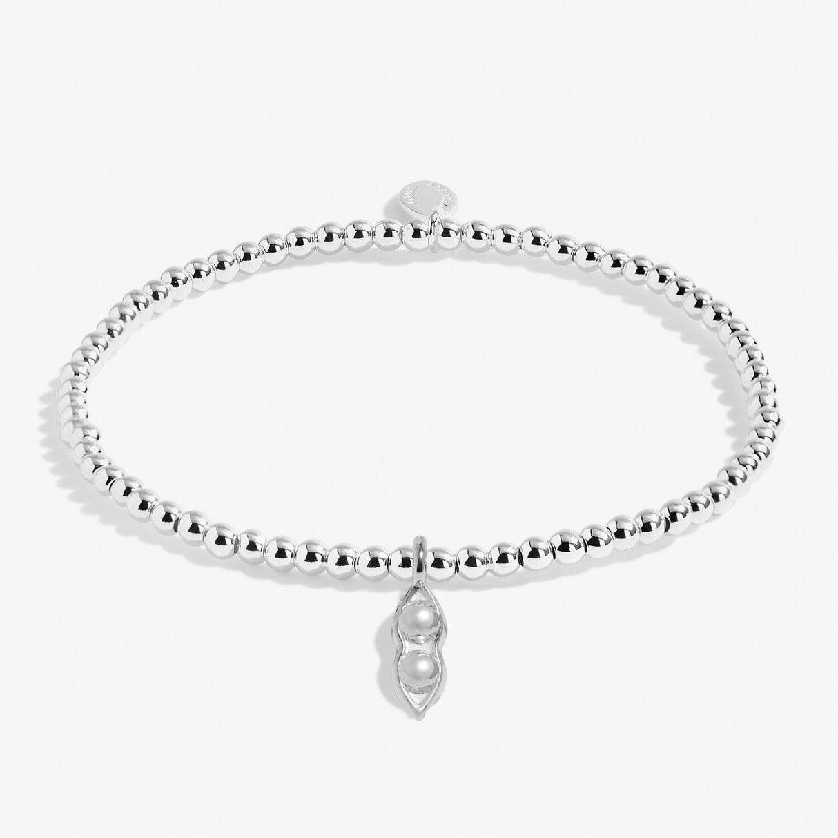 Joma Jewellery Silver Plated A Little 'Two Peas in a Pod' Bracelet