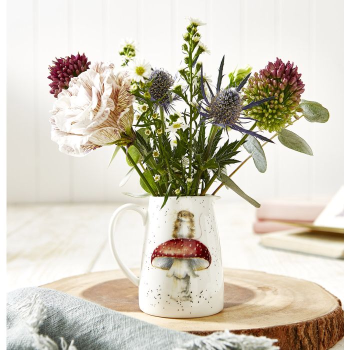 Wrendale Designs 8cm 'He’s a Fun-gi Posy' Jug