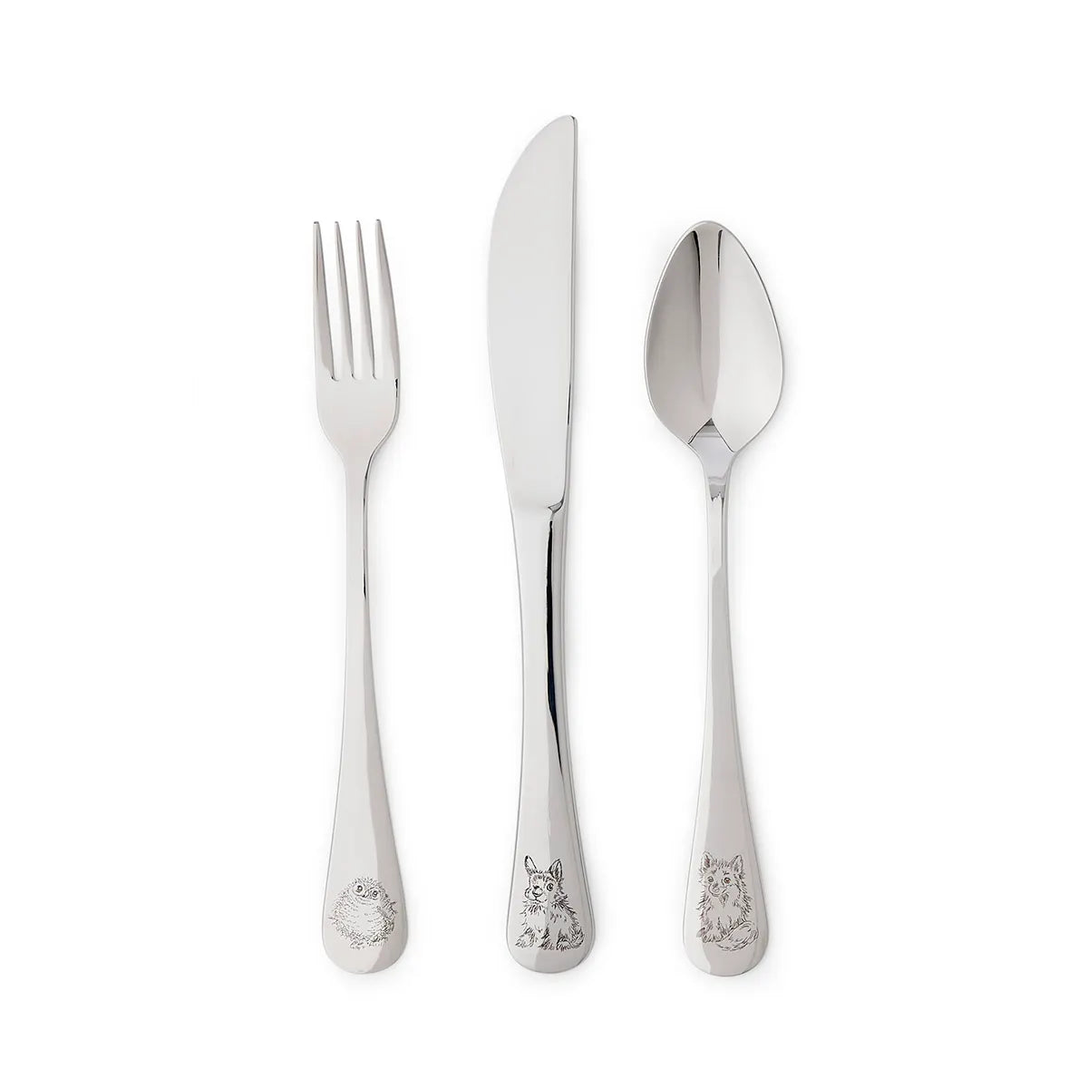 Wrendale Designs Little Wren Cutlery Set - WN4399-XG