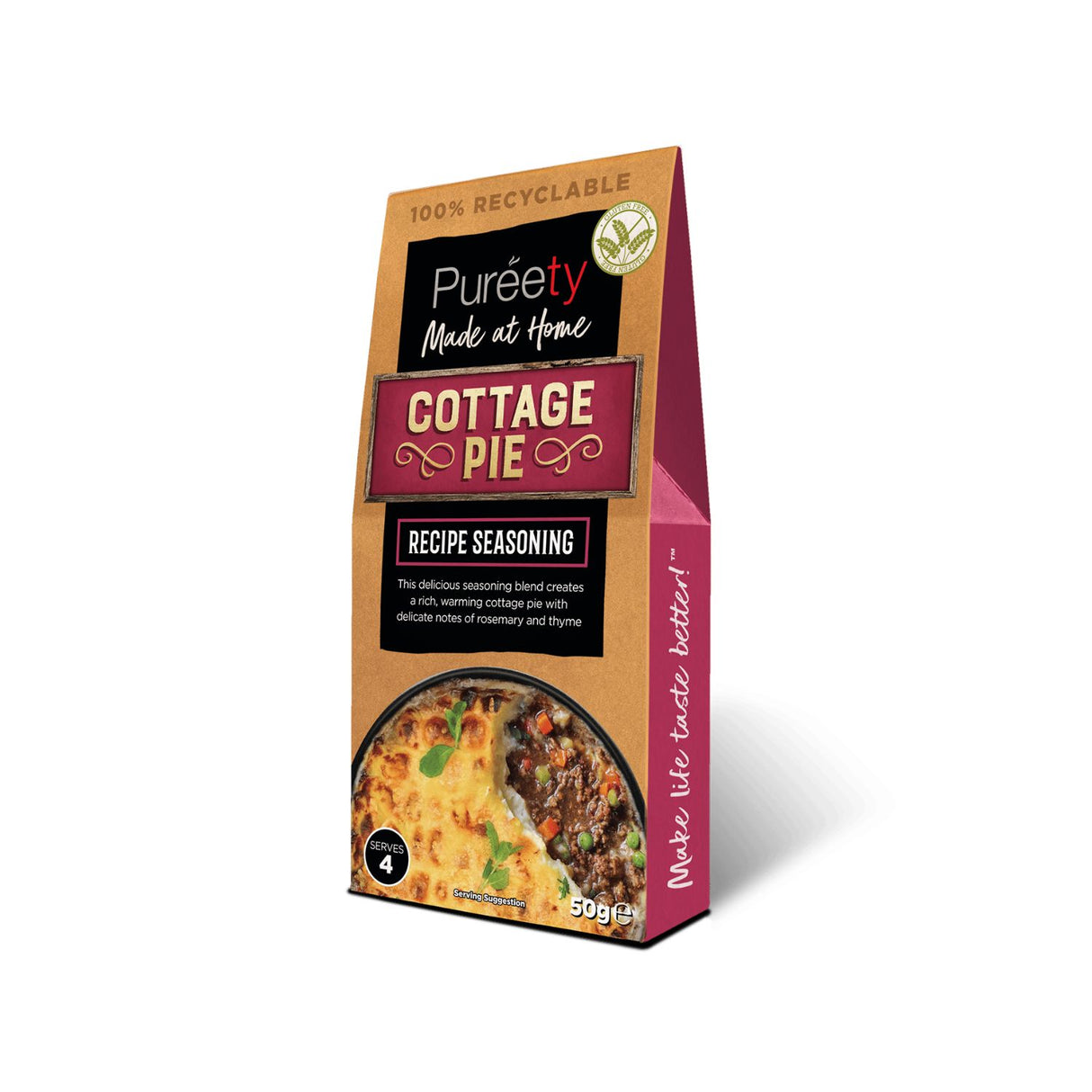 Pureety 50g Cottage Pie seasoning