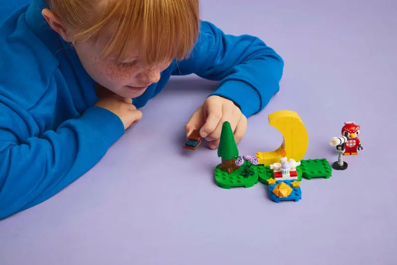 LEGO Animal Crossing Stargazing with Celeste