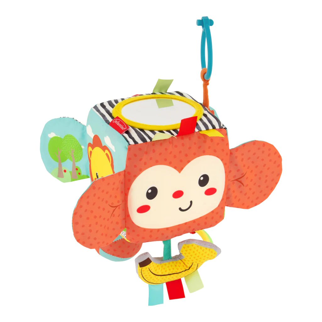 Infantino Peek & Seek Sensory Discovery Cube