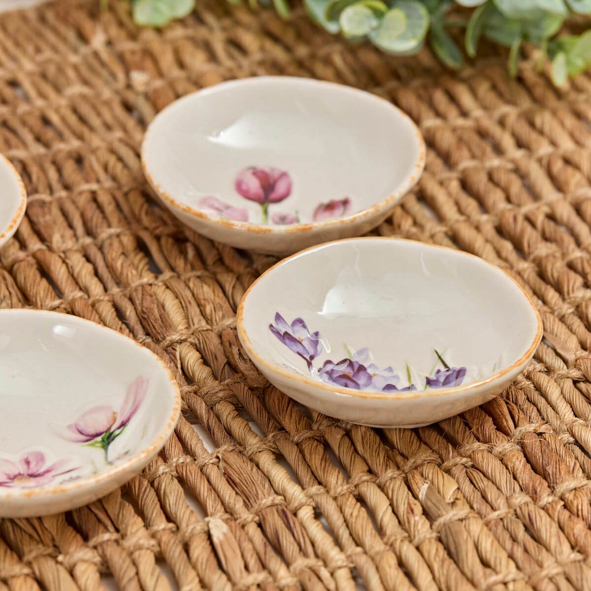 Richard Langs Floral Stone Trinket Dish (Choice of 4) - 7FD153