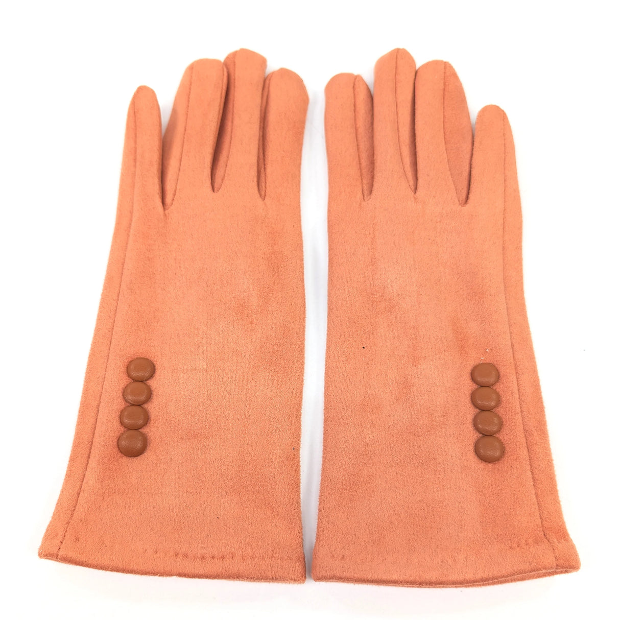 Black Ginger Pumpkin Orange Bright Coloured Gloves - 800-605