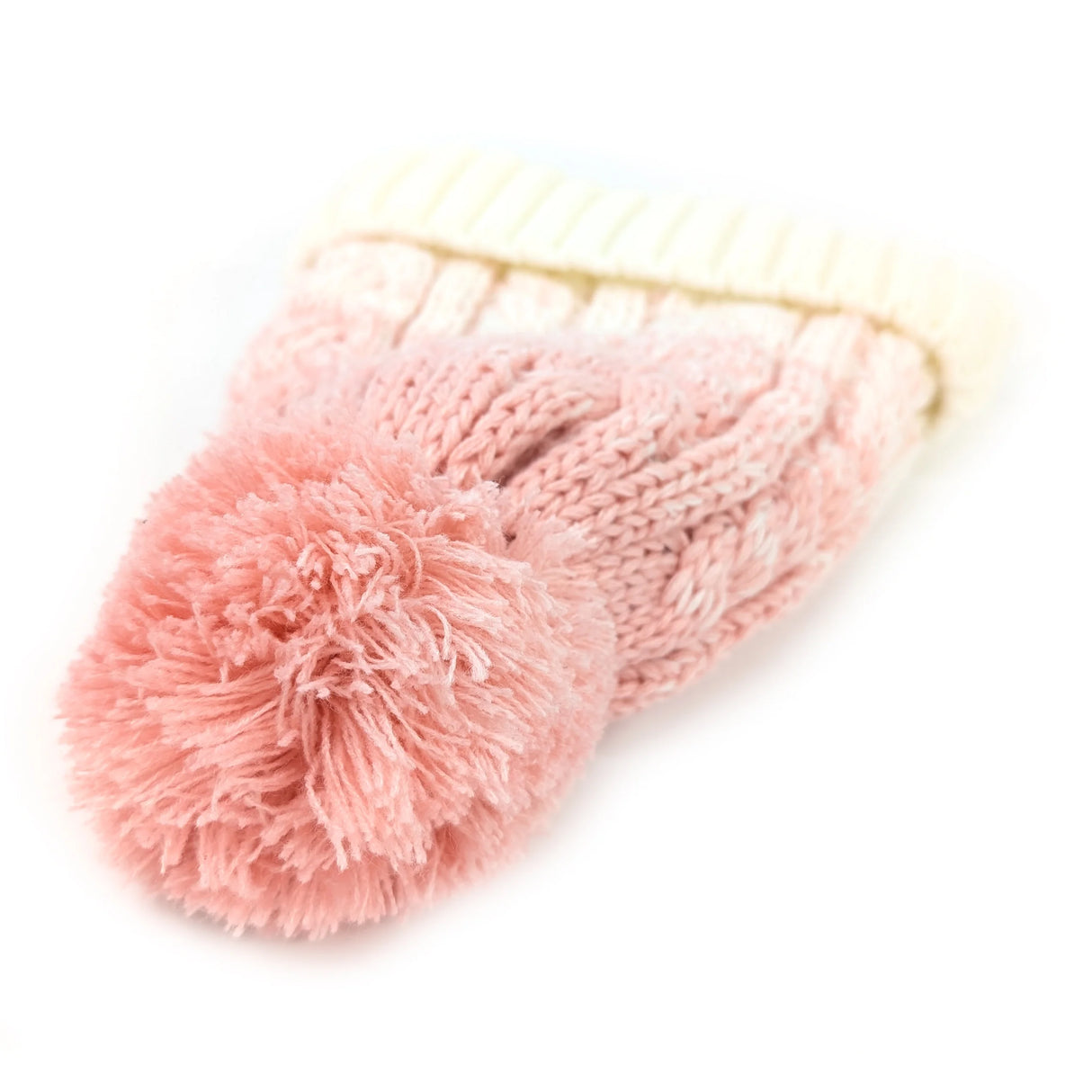 Black Ginger Pink Ice Cream Bobble Hat - 800-657