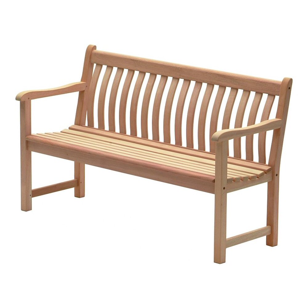 Alexander Rose 5ft Mahogany Broadfield Garden Bench