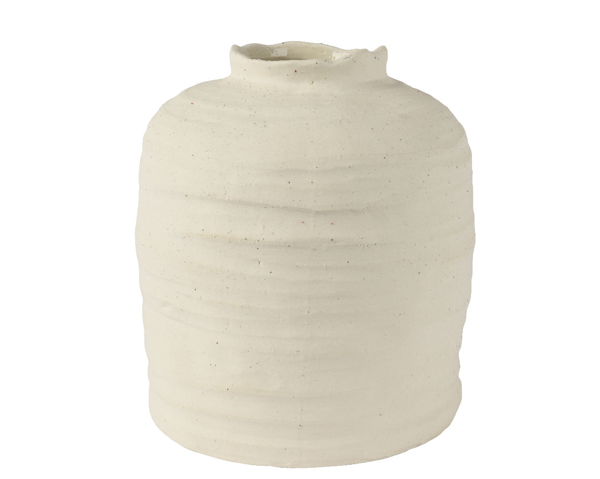 Kaemingk 26cm Matt Stone Vase