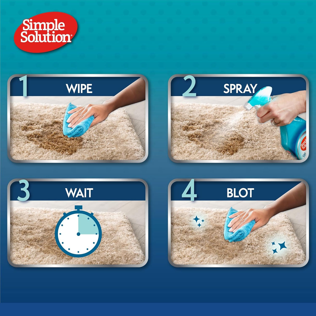 Simple Solution 750ml Sping Breeze Stain & Odour Remover