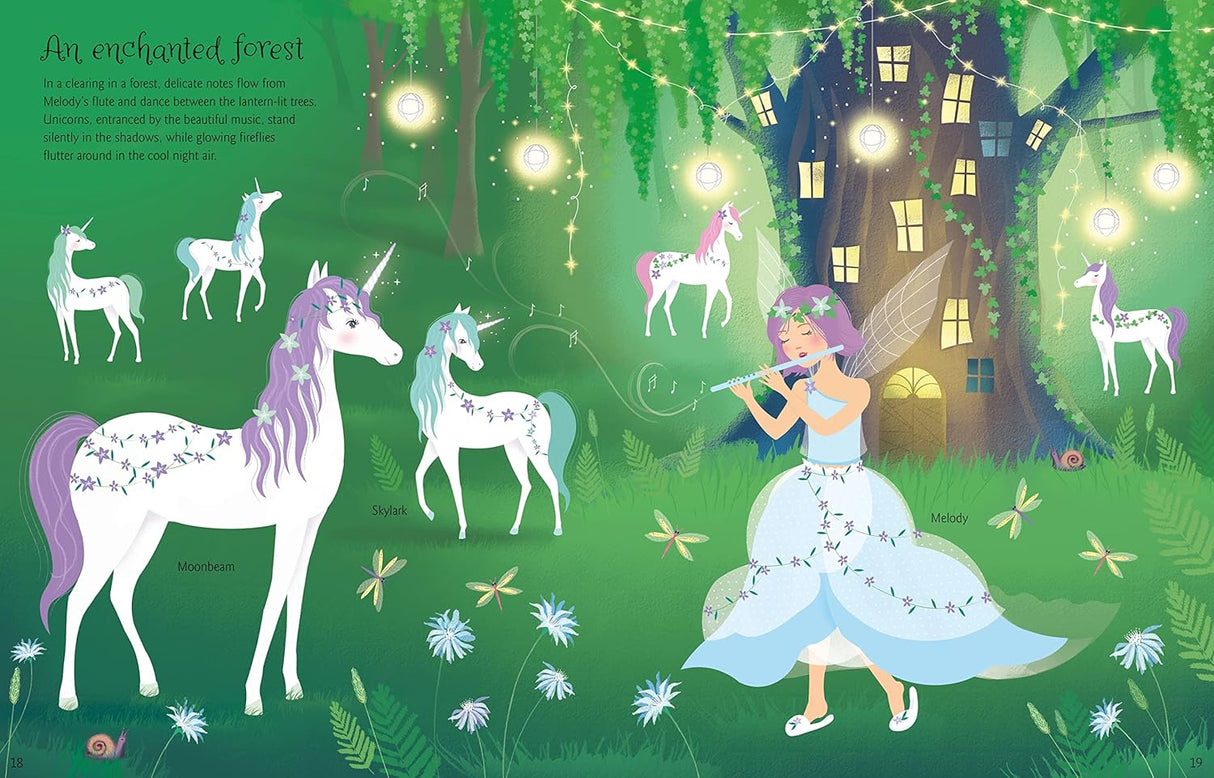 Usborne Dolly Dressing Unicorns Sticker Activity Book