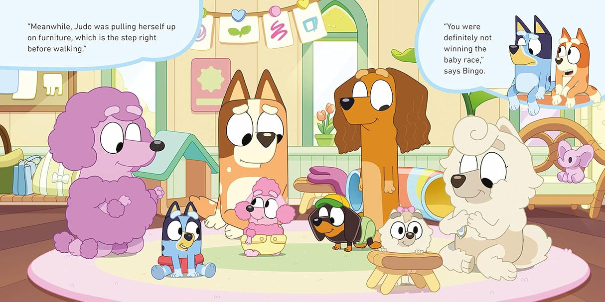 Bluey Baby Race Children's Book