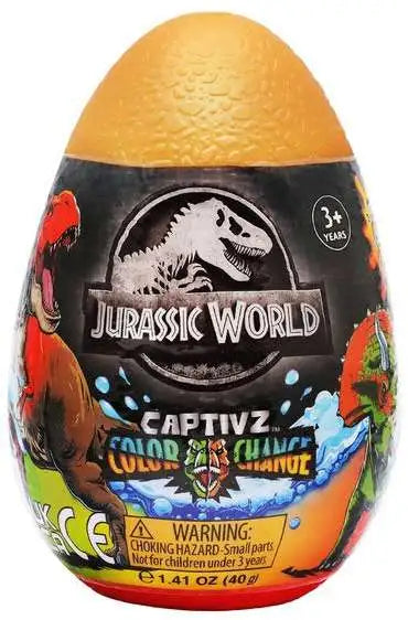 Jurassic World Captivz Colour Chnage Slim Mystery Egg