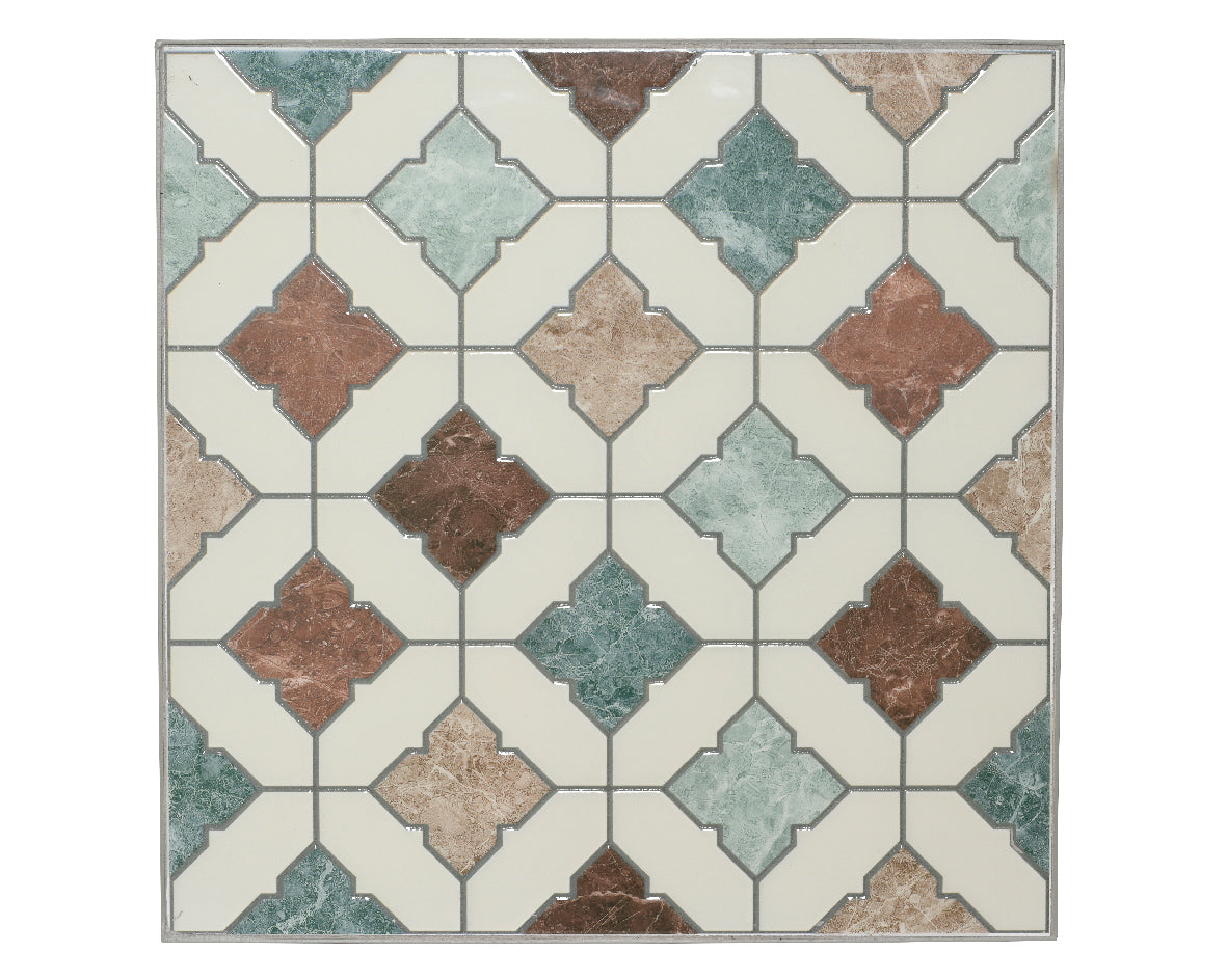 Decoris Marrakech 2-Seater Square Mosaic Stone Iron Bistro Set