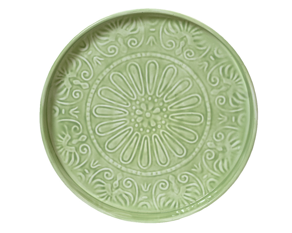 Kaemingk 32cm Decorative Plate Iron with Enaml Finsih