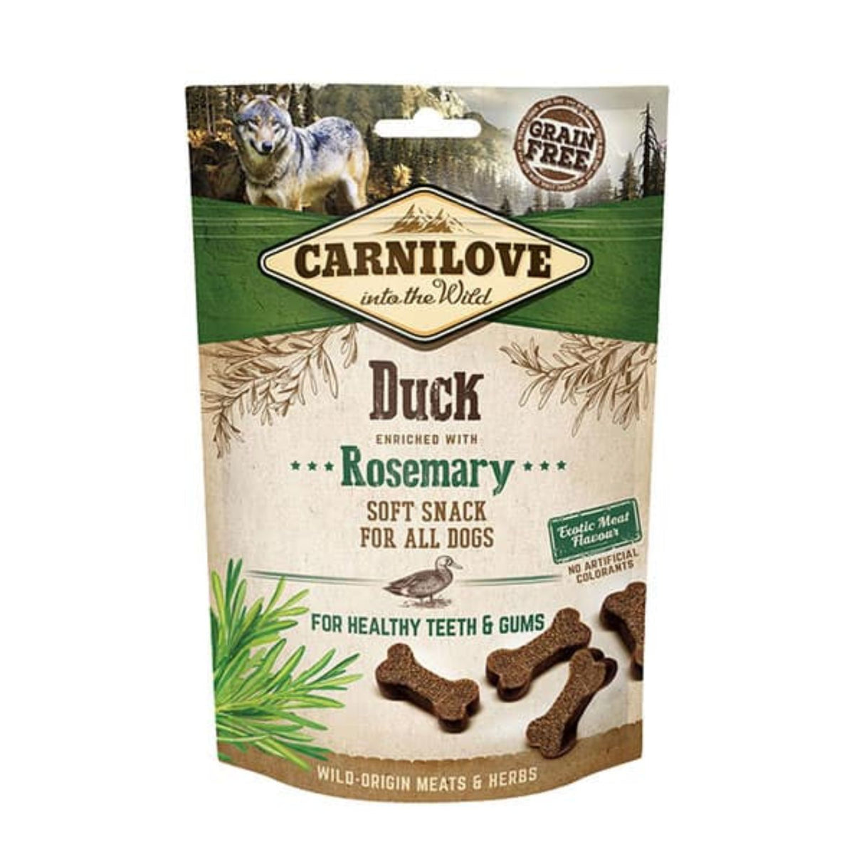 Carnilove 200g Duck with Rosemary Dog Treats