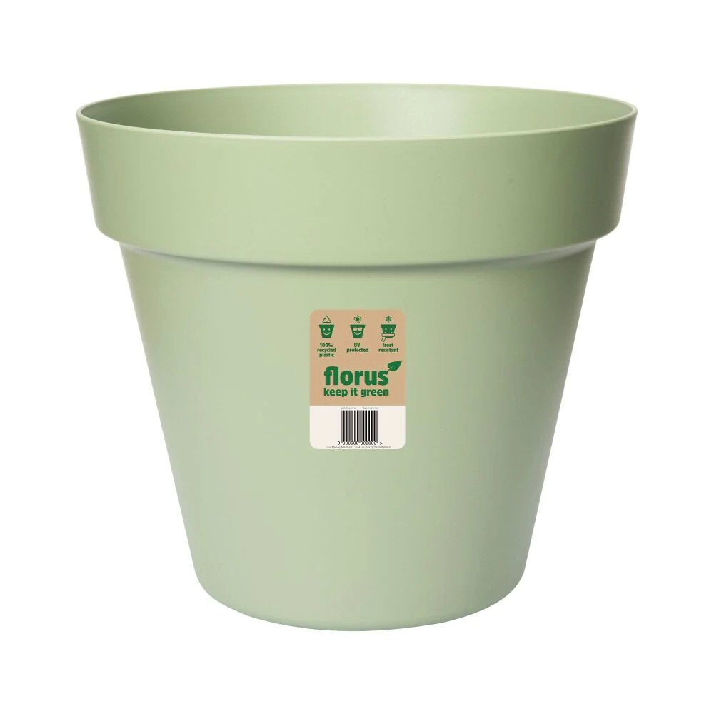 Elho 20cm Mint Green Pairs Flower Pot