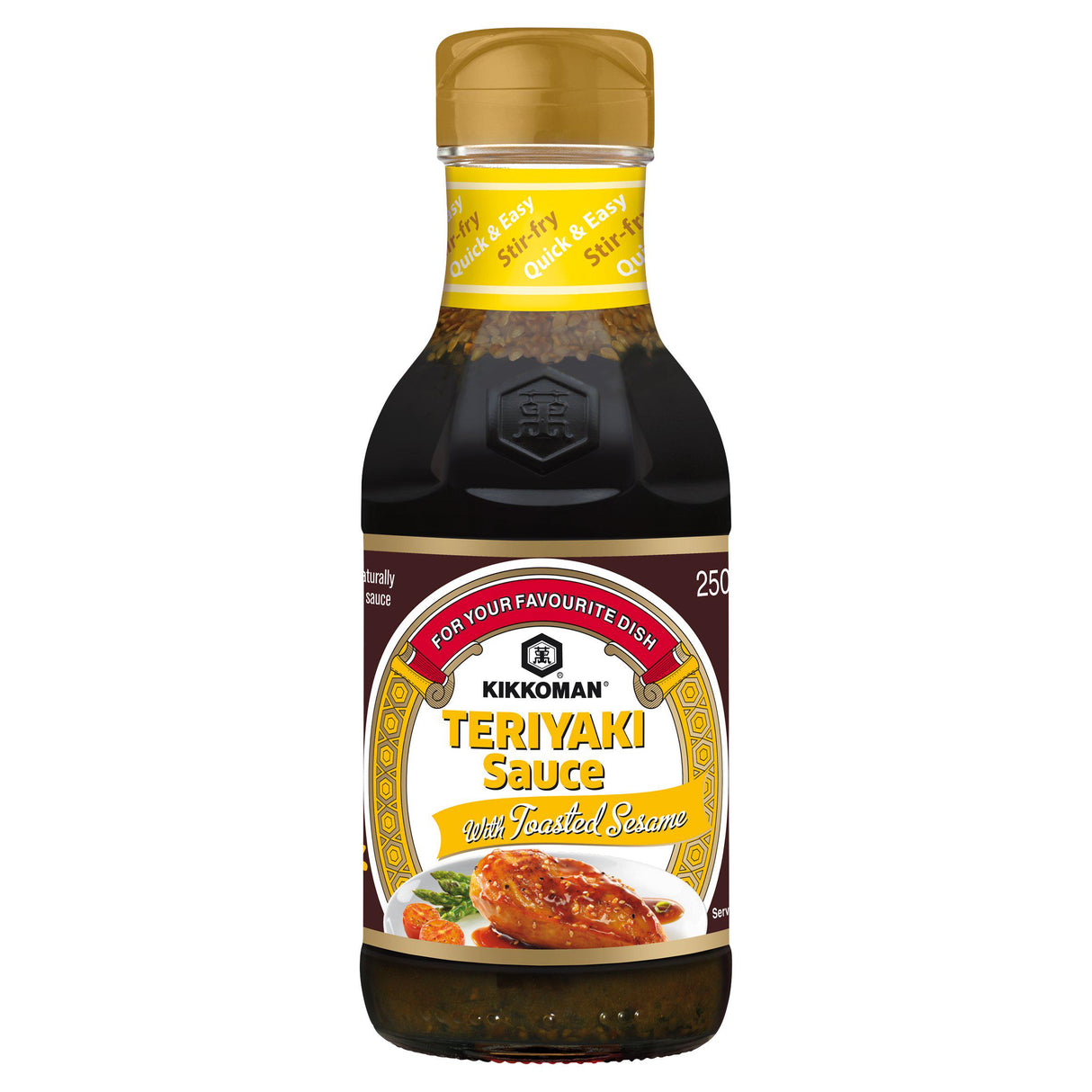 Kikkoman 250ml Teriyaki Sauce with Toasted Sesame