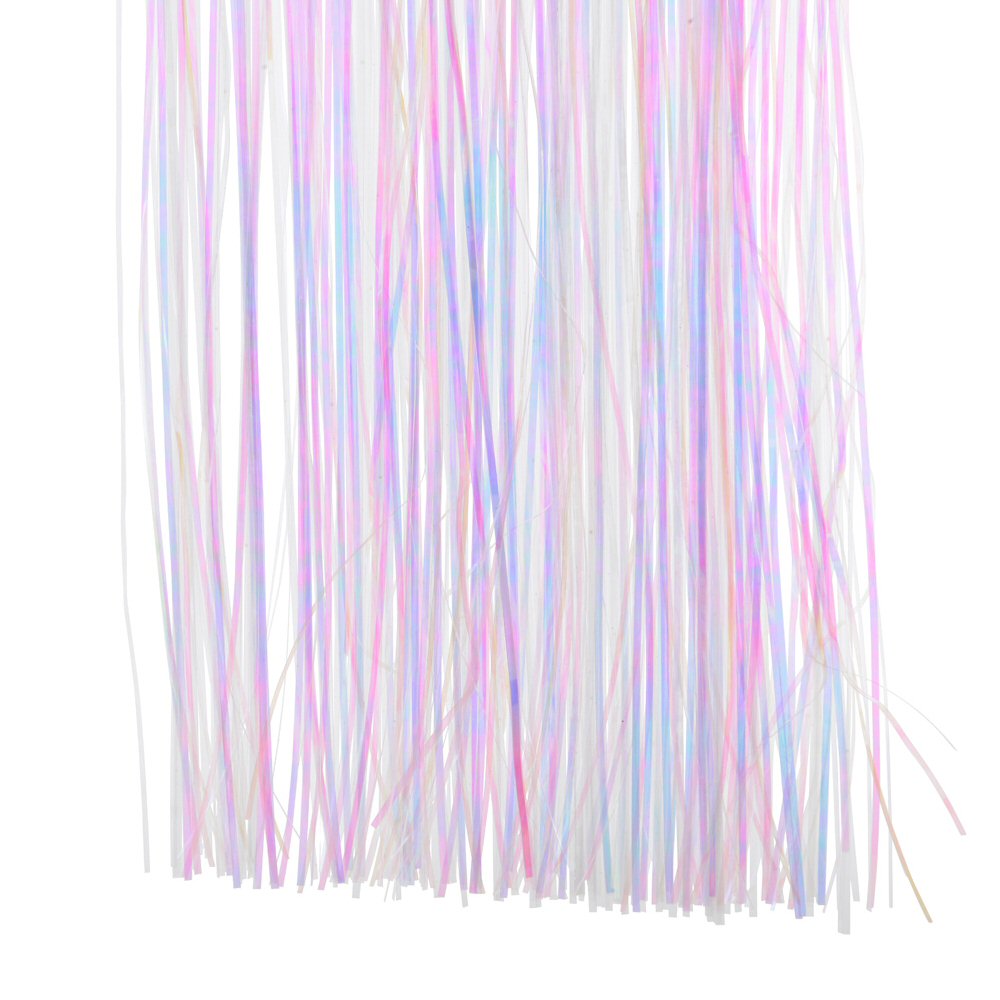 Decoris 50cm Iridescent Iris Shiny Vinyl Lametta