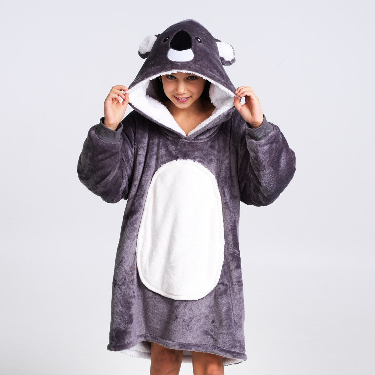 Noxxiez Cozy Medium Koala Hoodie