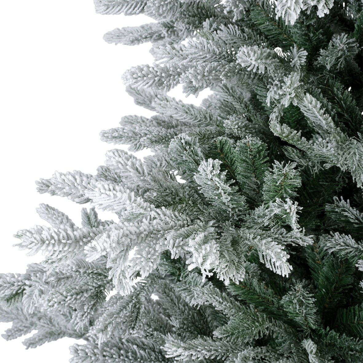 Everlands 2.1m (7ft) Snowy Grandis Fir Artificial Christmas Tree