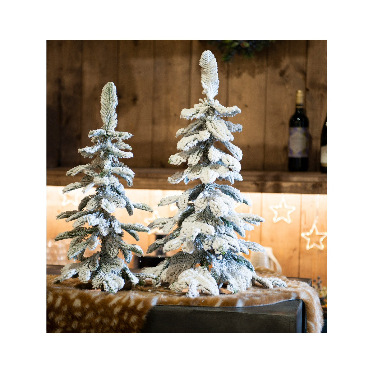 Everlands 75cm Snowy Alpine Mini Artificial Christmas Tree