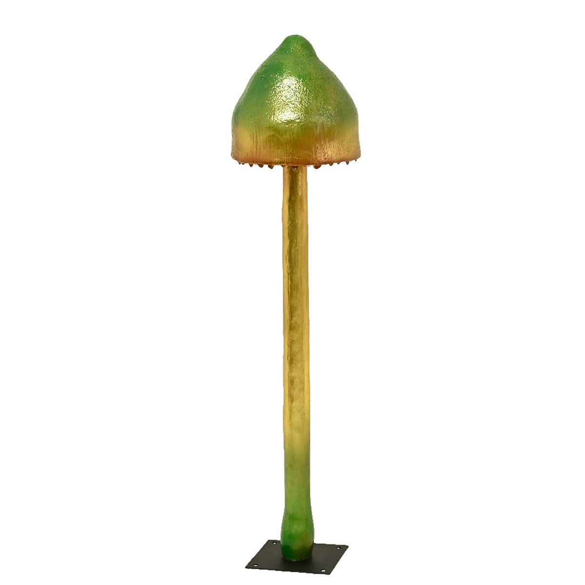 Decoris 151cm Green/Gold Poly Fibre Mushroom Large Ornament