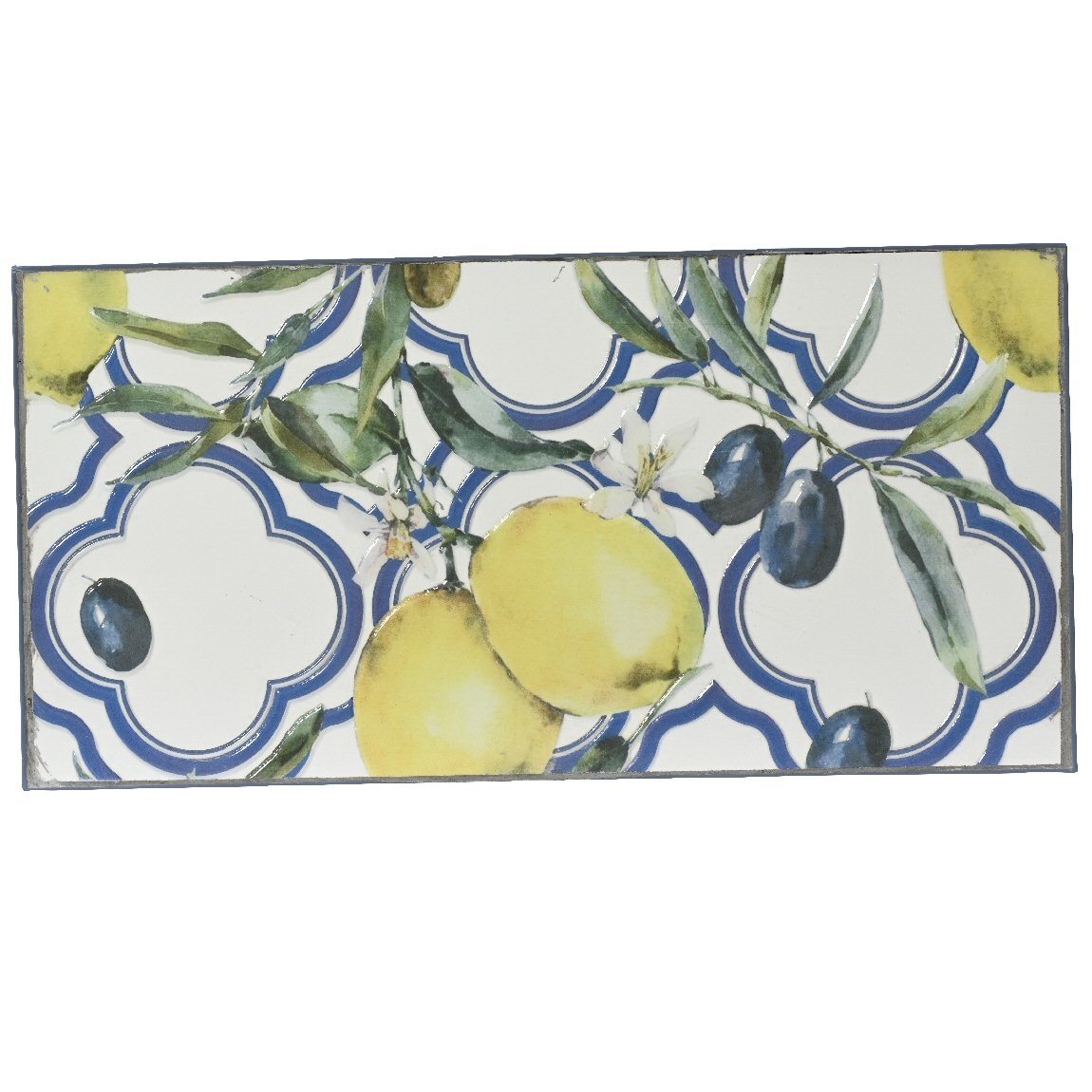 Decoris Mosaic Lemon Sorrento Iron Rack