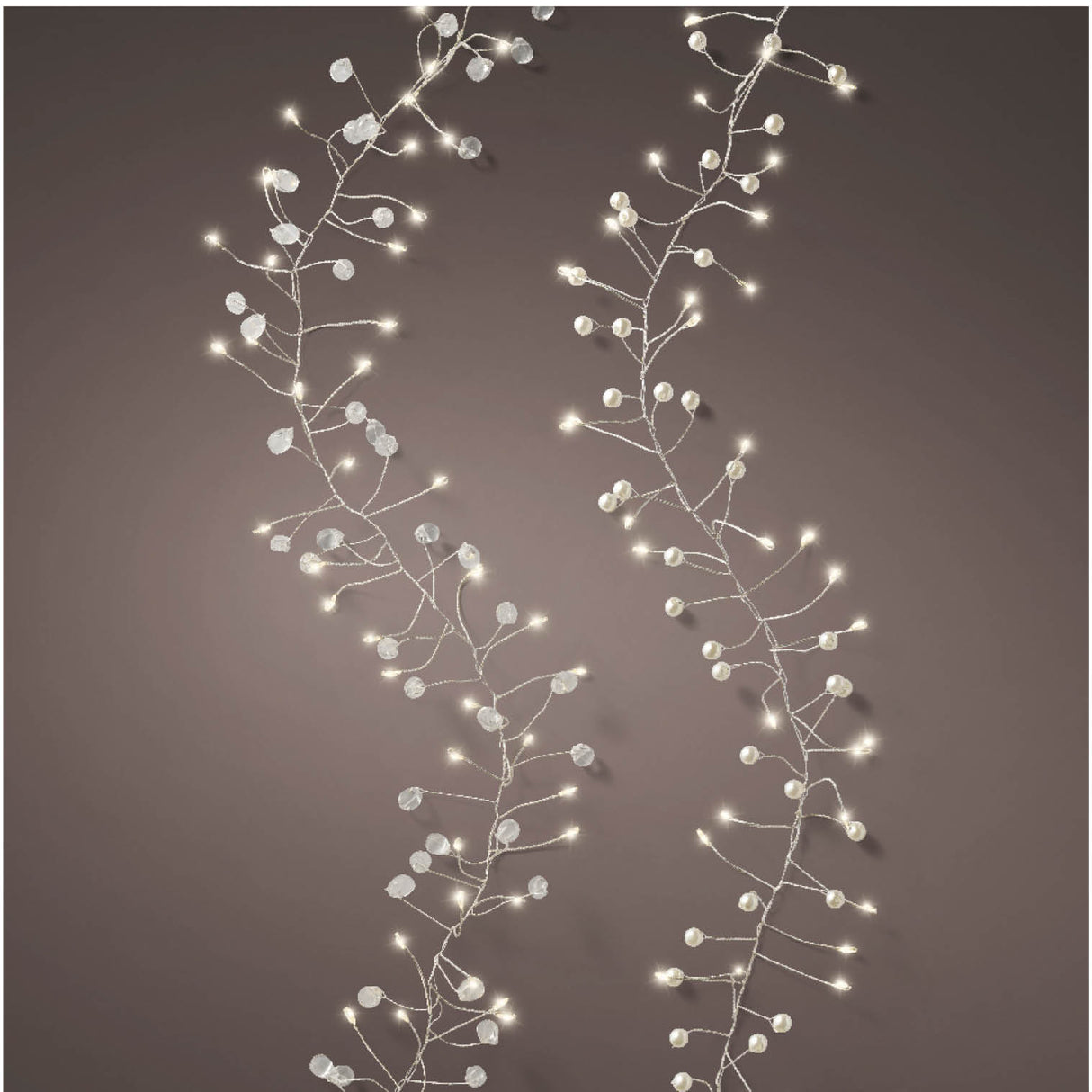 Lumineo 100 LED Micro Cluster Battery Lights (Choice of 2) Warm White