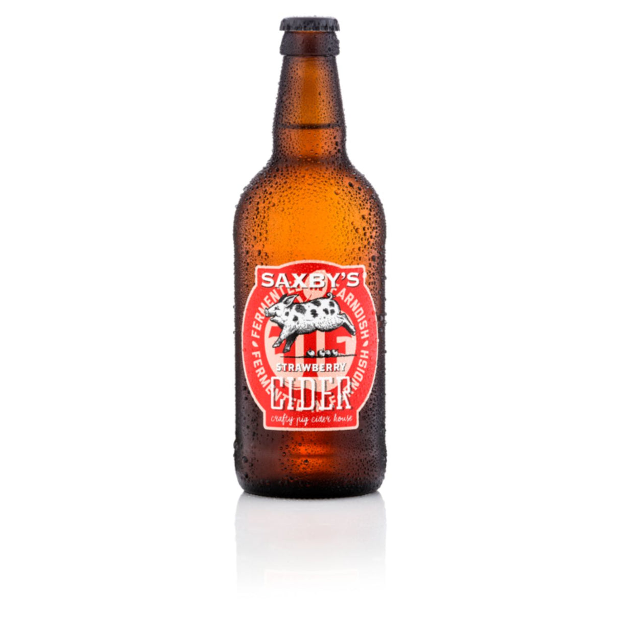 Saxby's Strawberry Cider