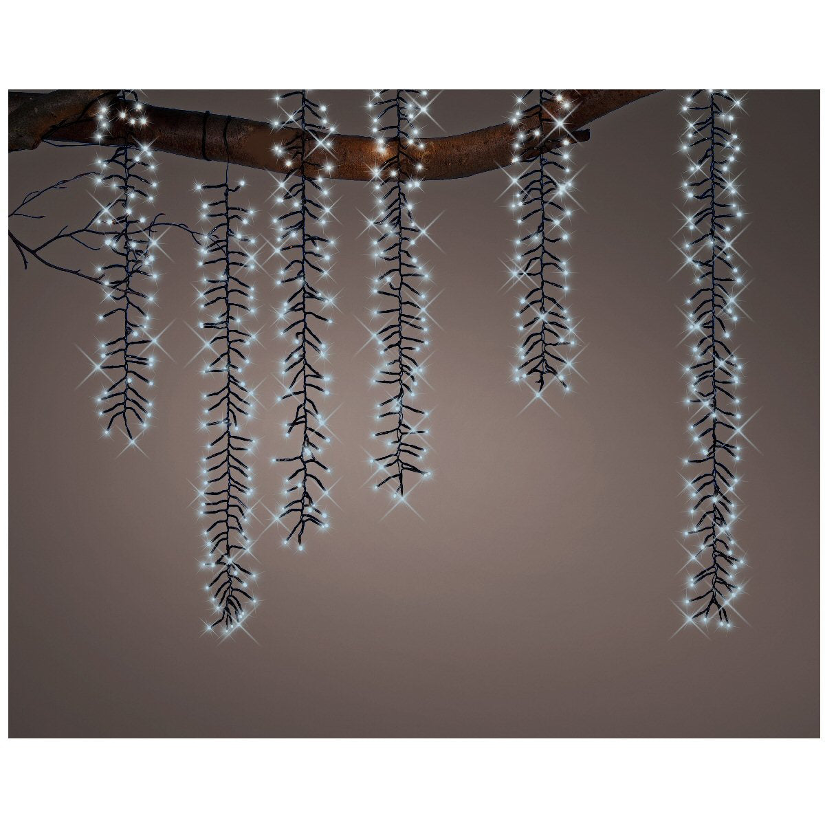 Lumineo 480 Cool White LED Cascade Outdoor Lights (2m)