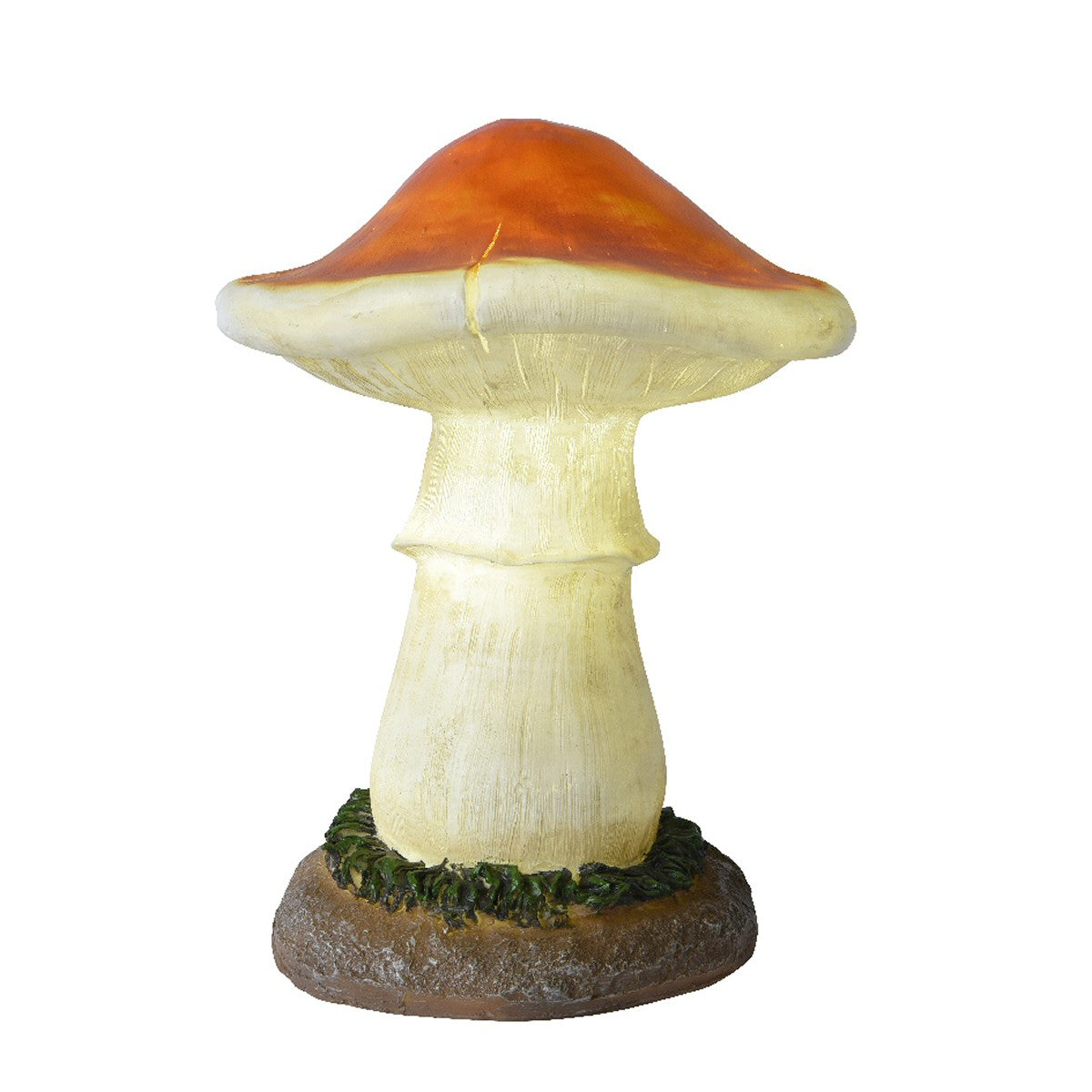 Lumineo 55cm LED Fiberglass Mushroom Ornament