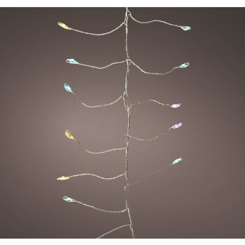 Lumineo 480 Multi Coloured Micro LED Compact Twinkle Lights (6m)