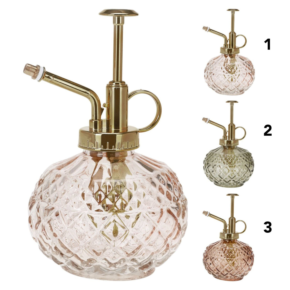 Koopman Glass Water spray Bottle for Plants (Choice of 3)