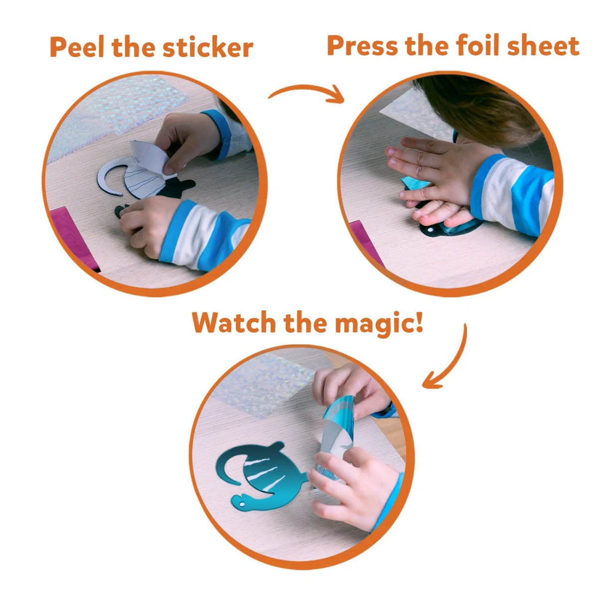 Skillmatics Foil Fun: World of Dinosaurs No Mess Art Kit (Ages 4-9)