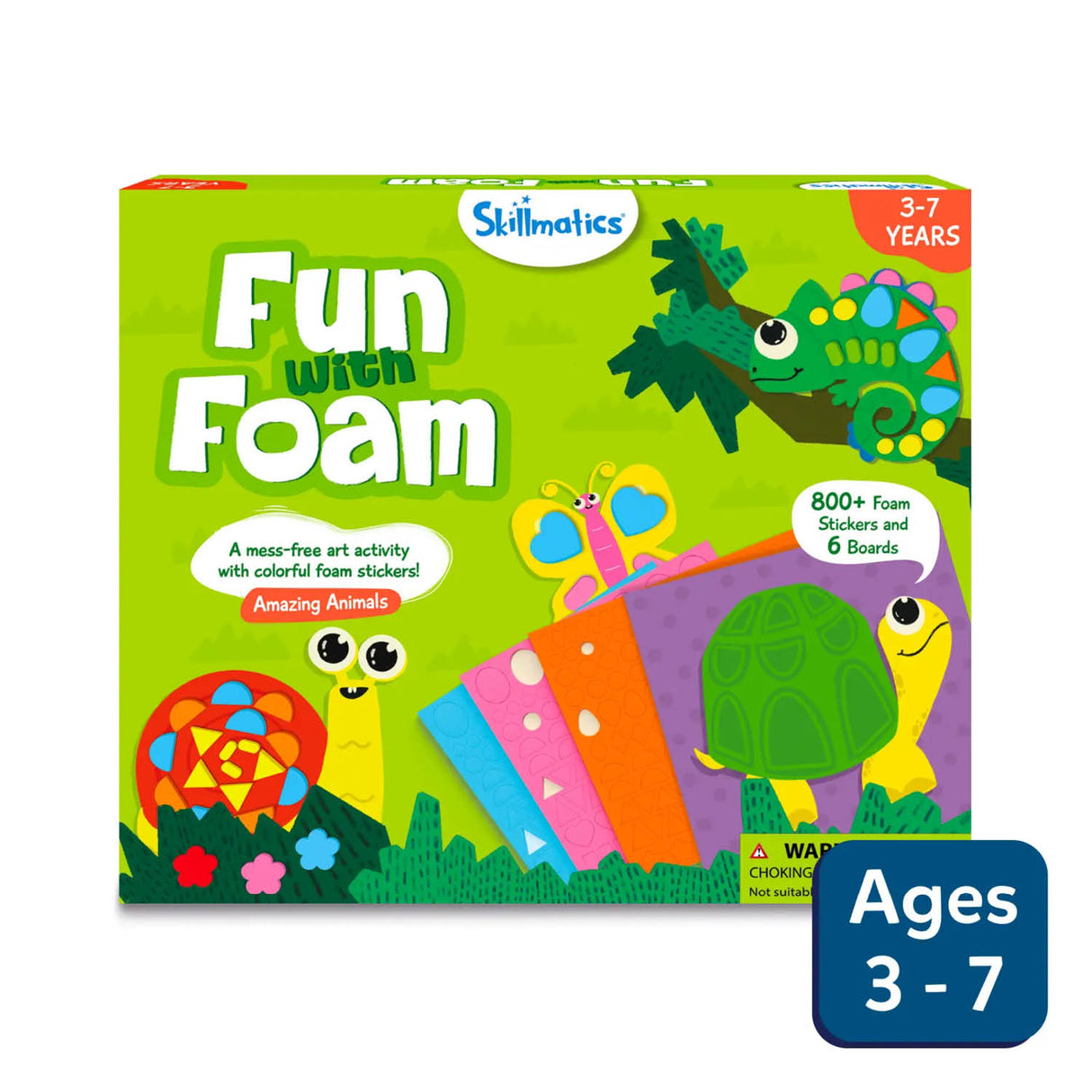 Skillmatics Fun with Foam: Under the Ocean No Mess Sticker Art (Ages 3-7)